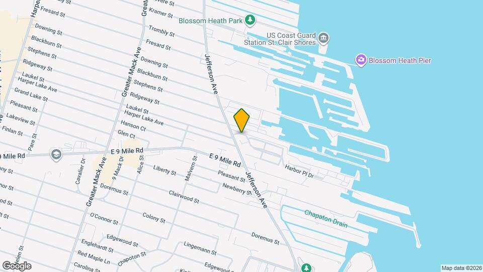 218 Riviera Dr Mapa y Detalles de la Ubicación