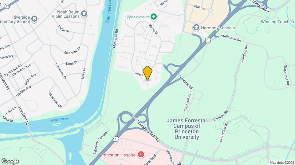 537 Sayre Dr Map and Location Details