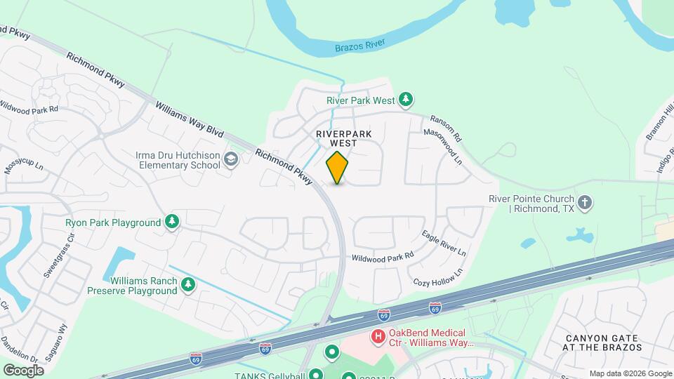 2102 Grand Brook Ct Map and Location Details