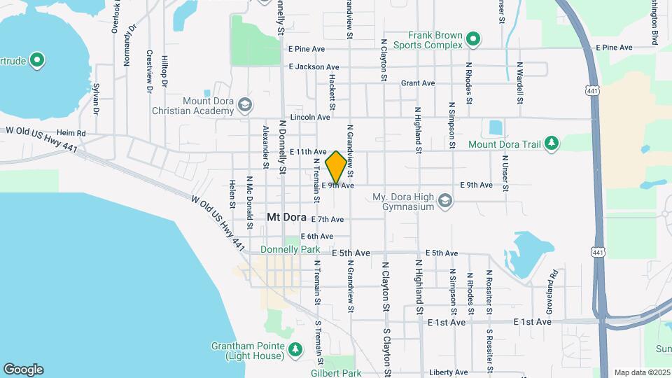 406 E 9th Ave Mapa y Detalles de la Ubicación