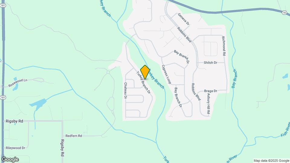 28262 Turkey Branch Dr Mapa y Detalles de la Ubicación