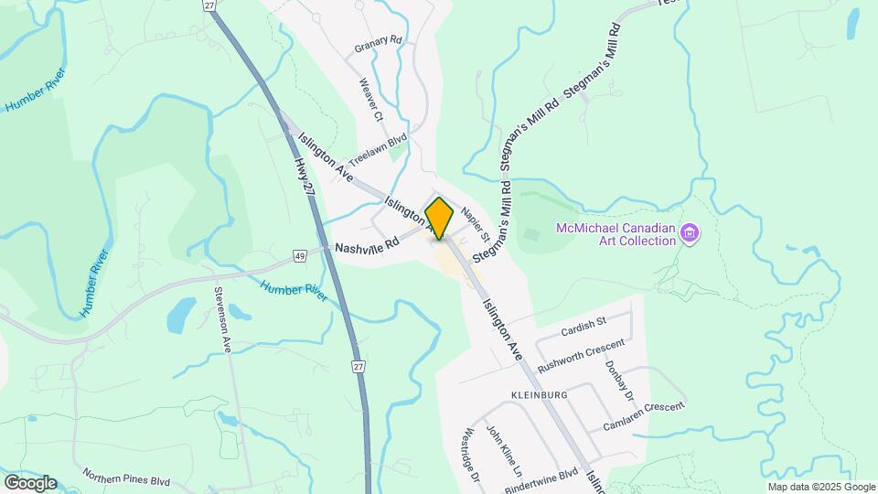 10496 Islington Ave Map and Location Details