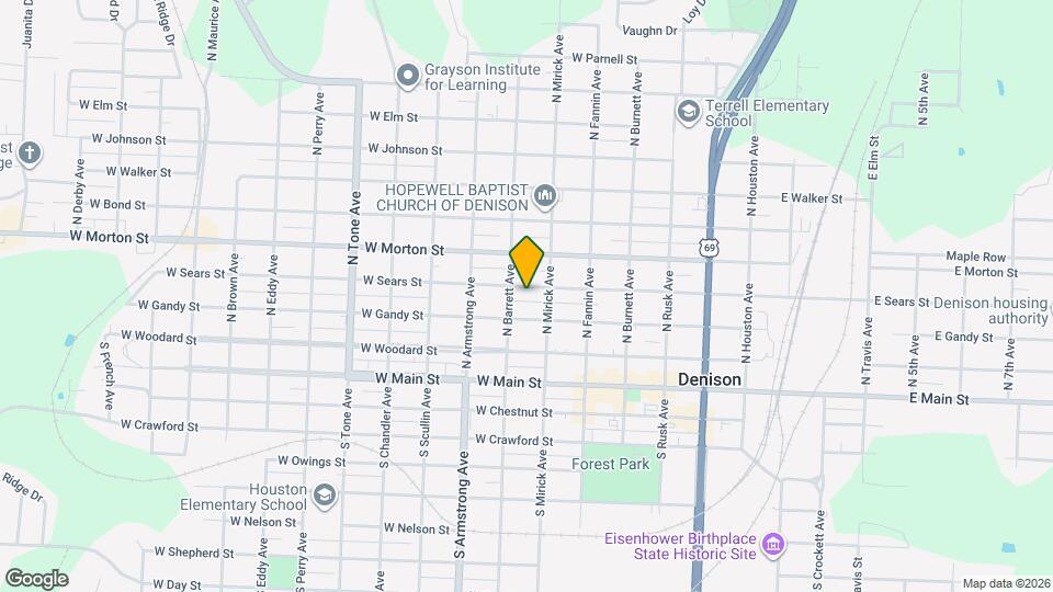 618 W Sears St Mapa y Detalles de la Ubicación