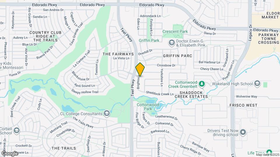 11076 Brighton Ln Map and Location Details