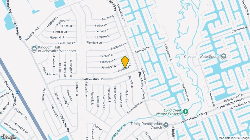 132 Fenimore Ln Map and Location Details