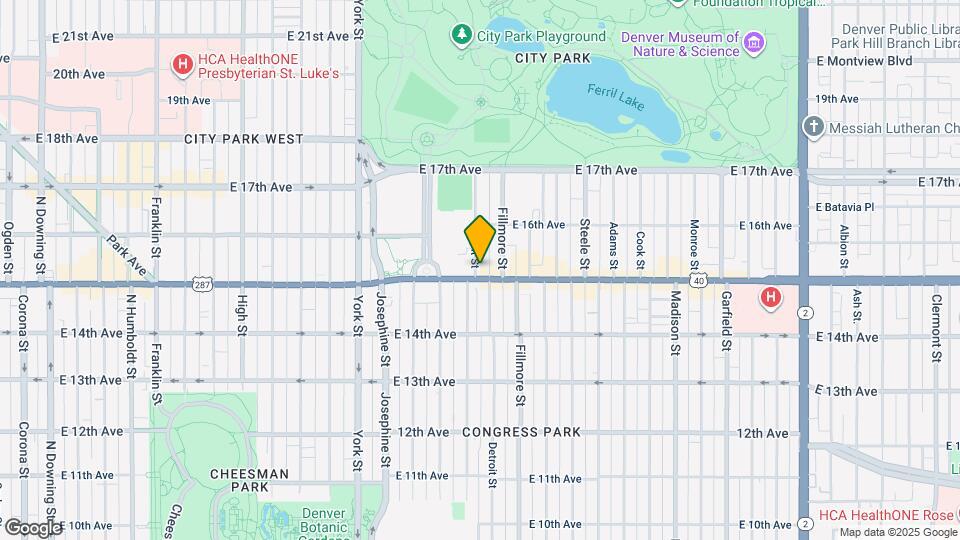 The Detroit Map and Location Details