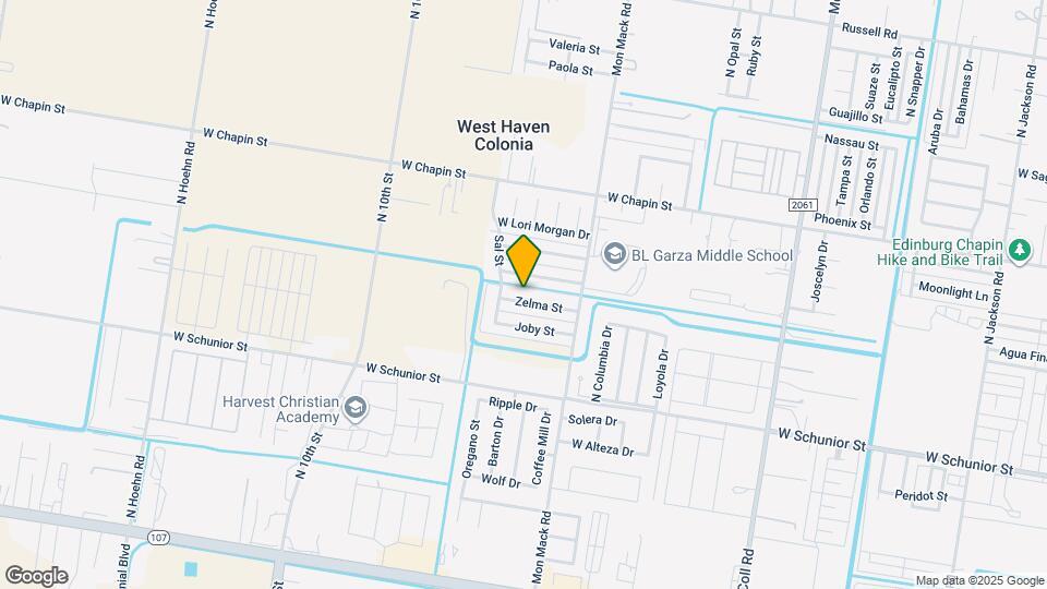 3719 Zelma St, Unit Apt 1 Mapa y Detalles de la Ubicación