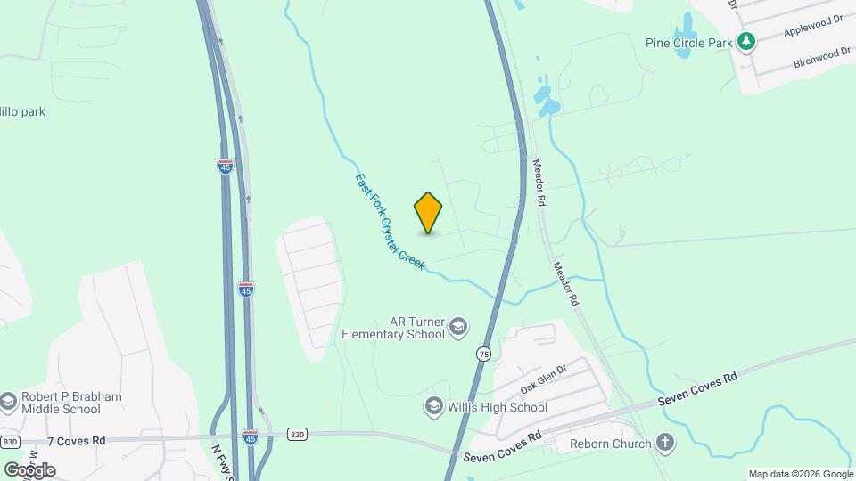 500 Kinglet Dr Map and Location Details