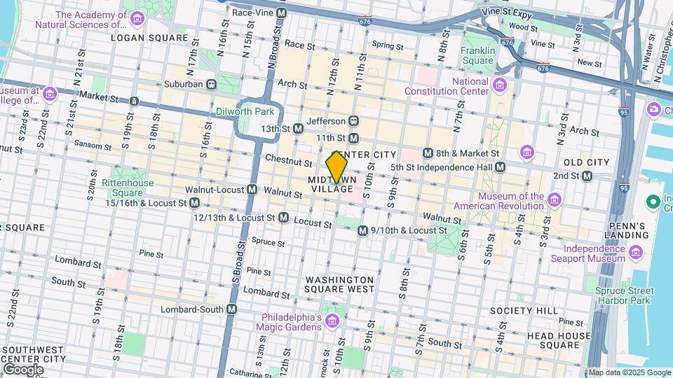 126 S 11th St Map and Location Details