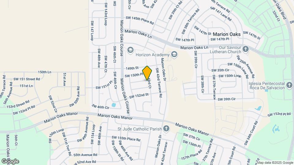 4366 SW 151st St Mapa y Detalles de la Ubicación