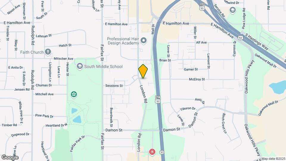 3635 London Rd Map and Location Details