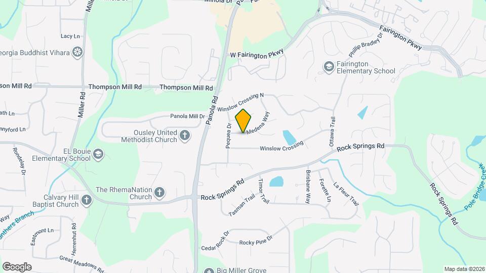 5331 Medena Way Map and Location Details