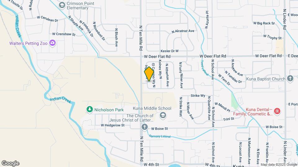 1230 N Cabrillo Ave Map and Location Details
