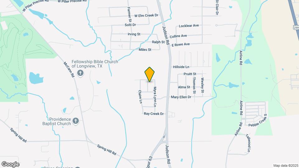 410 Caprock Drive Map and Location Details
