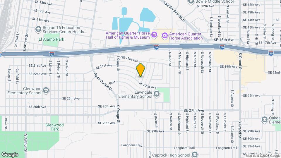 1924 S Philadelphia St Mapa y Detalles de la Ubicación