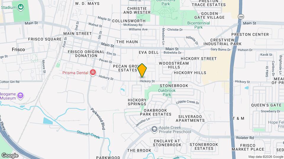 8504 Pebblebrook Dr Map and Location Details