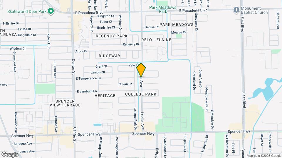 4422 Luella Ave Map and Location Details