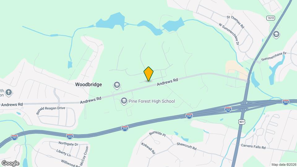 425 Dunblane Way Map and Location Details