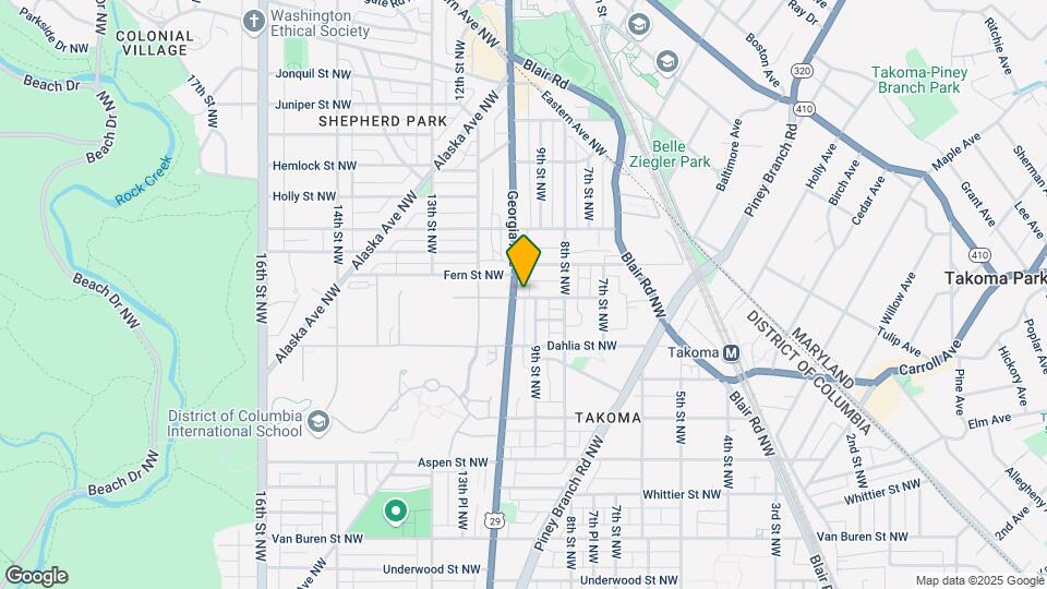 915 Elder St NW Map and Location Details