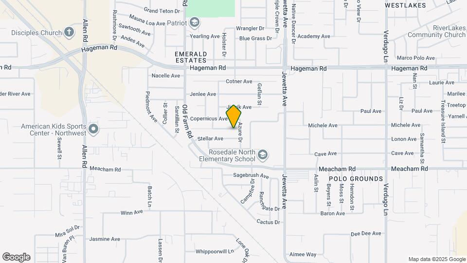 11711 Stratosphere Ave Map and Location Details