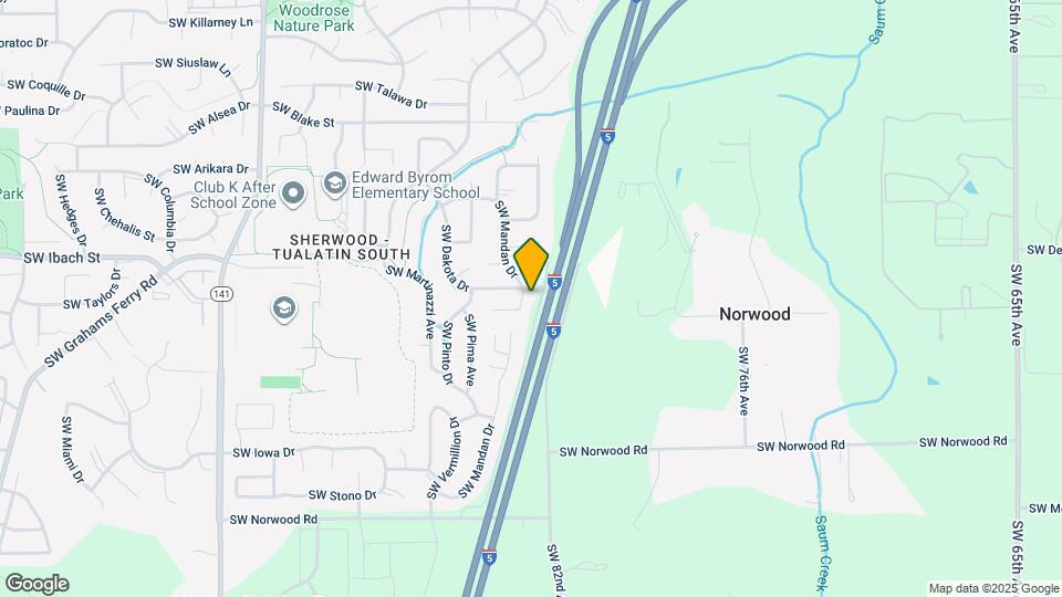 22222 SW Mandan Dr Map and Location Details