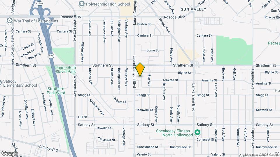 7905 Agnes Ave, Unit AGNES #4 Mapa y Detalles de la Ubicación