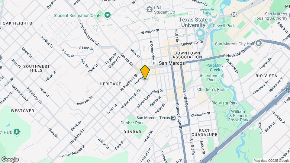 420 W San Antonio St Mapa y Detalles de la Ubicación