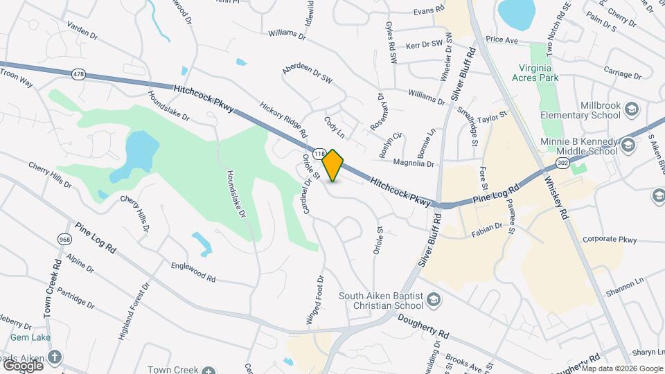 720 Oriole St Map and Location Details