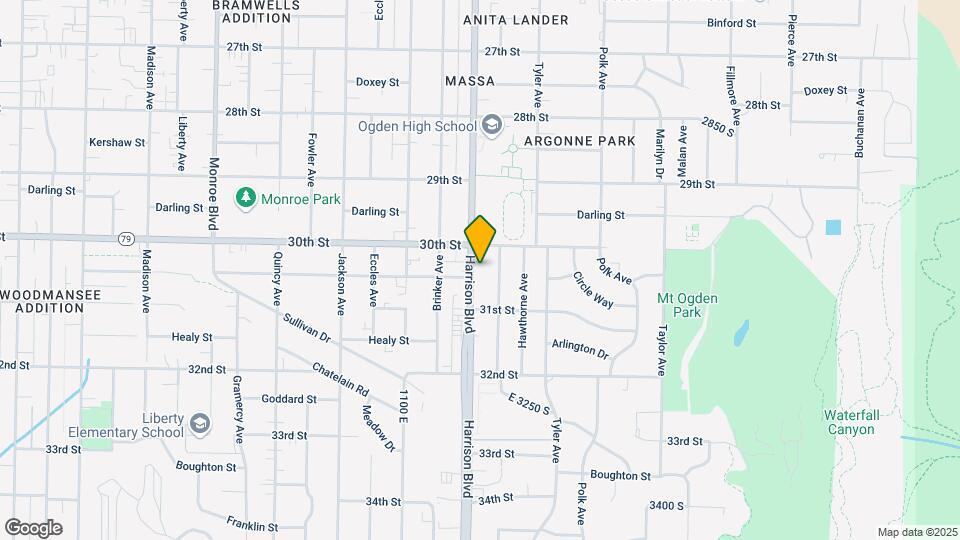 3034 Harrison Blvd Map and Location Details