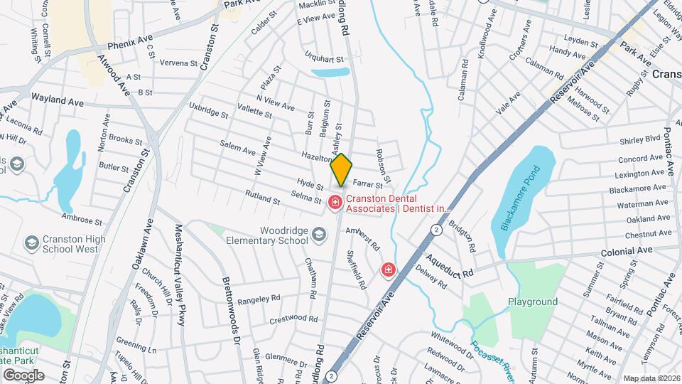 321 Budlong Rd Map and Location Details