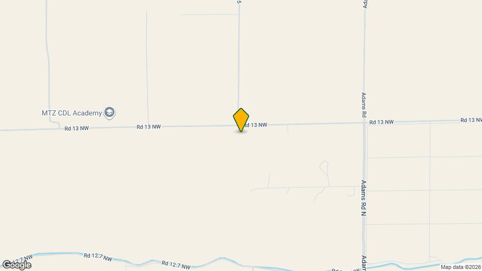 13477 Rd 13 NW Map and Location Details
