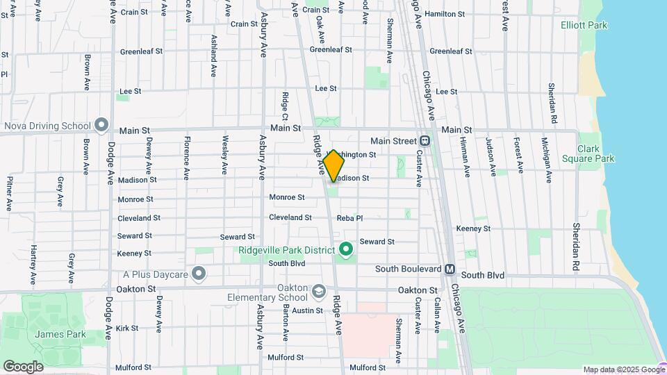 737 Ridge Ave Mapa y Detalles de la Ubicación