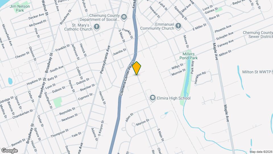 752 S Main St Map and Location Details