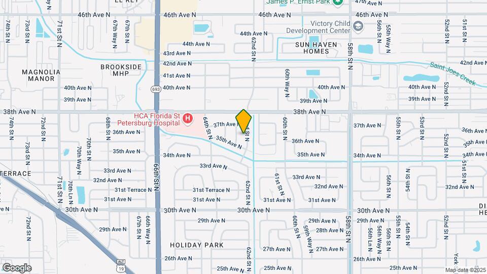 3598 62nd St N Map and Location Details