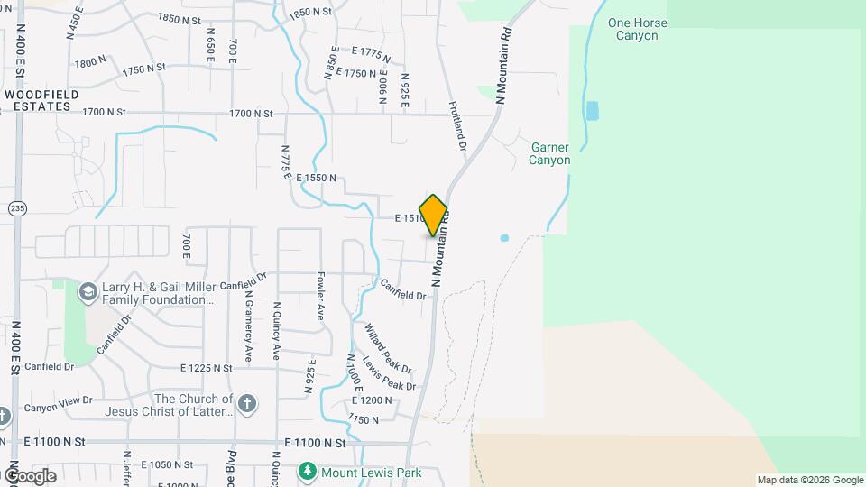 1474 Ogden Peak Cir Map and Location Details