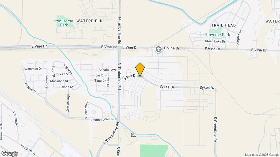 459 Zeppelin Wy Mapa y Detalles de la Ubicación