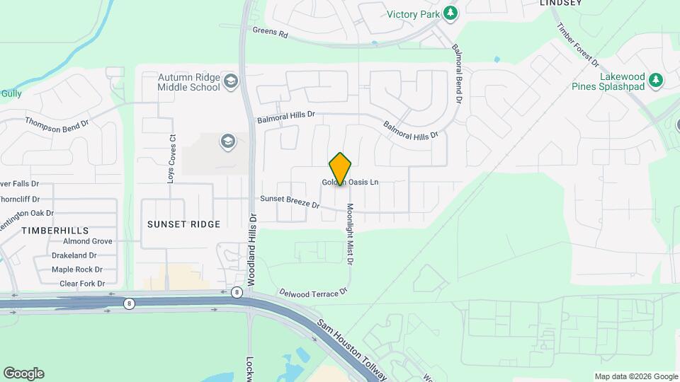 15126 Sequoia Meadow Ct Map and Location Details