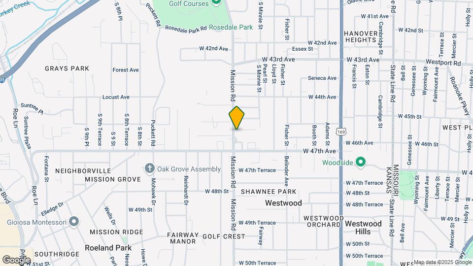 4615-4617 Mission Rd Mapa y Detalles de la Ubicación