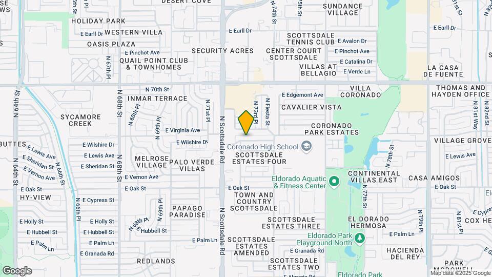7248 E Wilshire Dr, Unit 25-4209 Map and Location Details