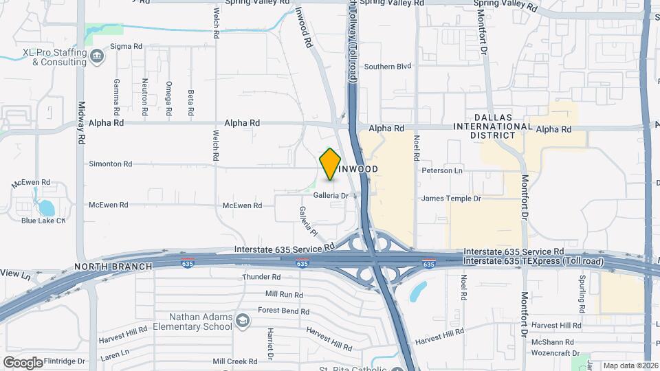 5005 Galleria Mapa y Detalles de la Ubicación