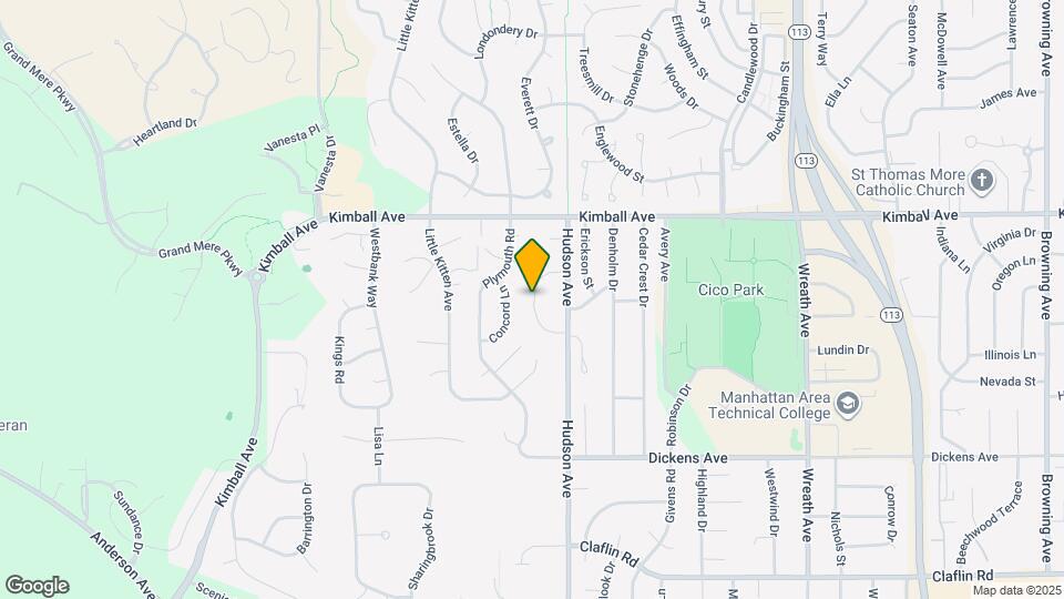 1909 Crescent Dr Map and Location Details