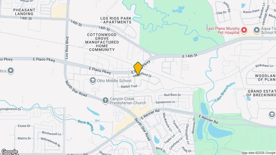 4820 Mulholland Dr Map and Location Details