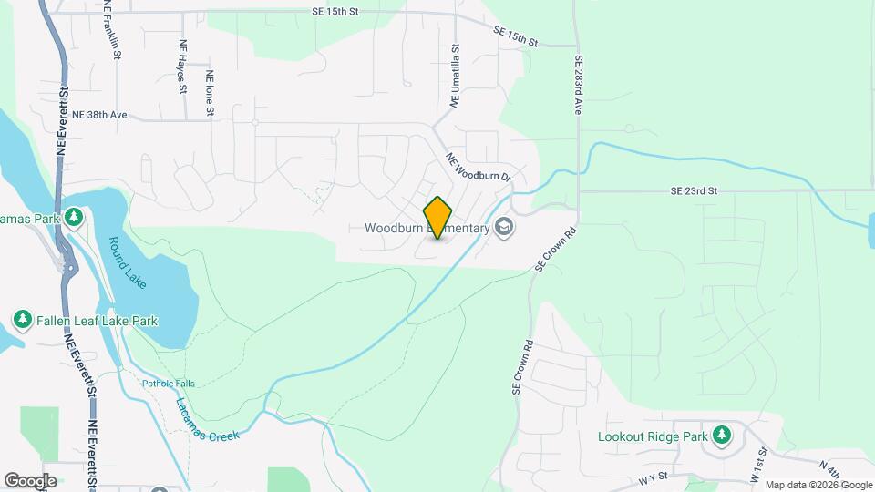 3205 NE Tillicum Cir Map and Location Details