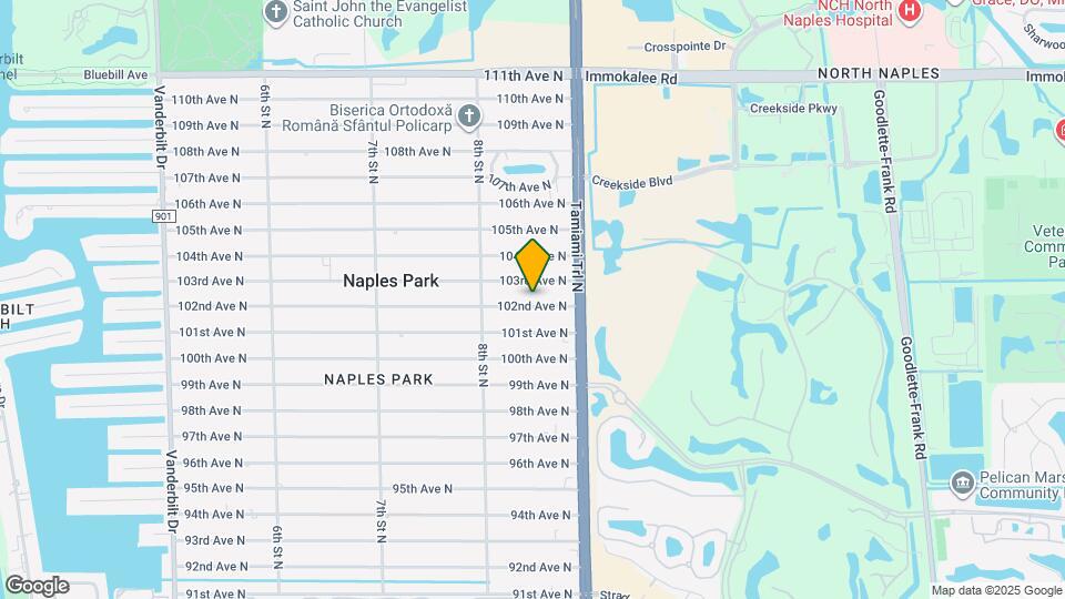 851 102nd Ave N Map and Location Details