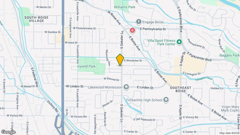2419 S Gekeler Ln Map and Location Details