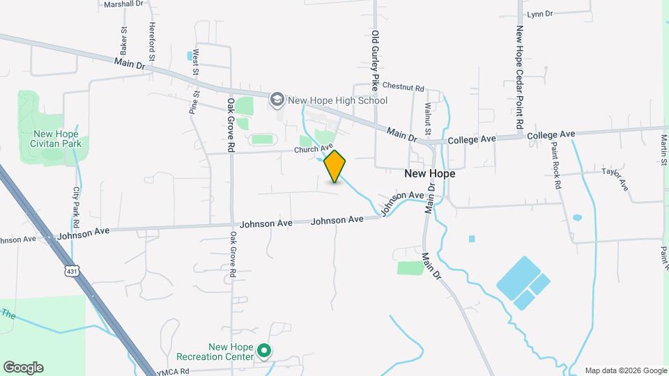 245 Hope Ridge Dr Map and Location Details