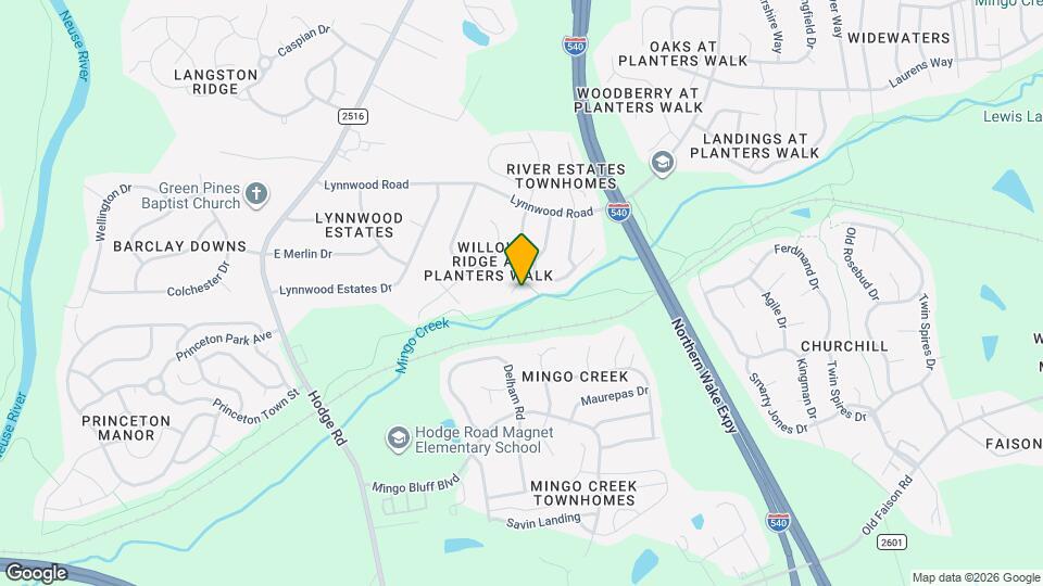 1006 Planters Trail Ct Mapa y Detalles de la Ubicación