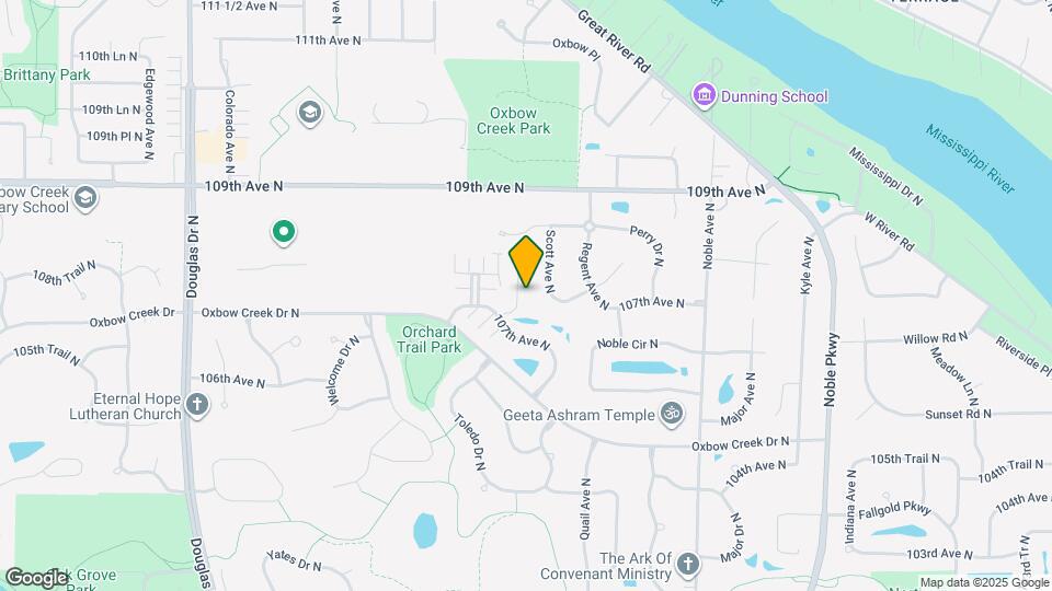 10712 Toledo Ln Map and Location Details