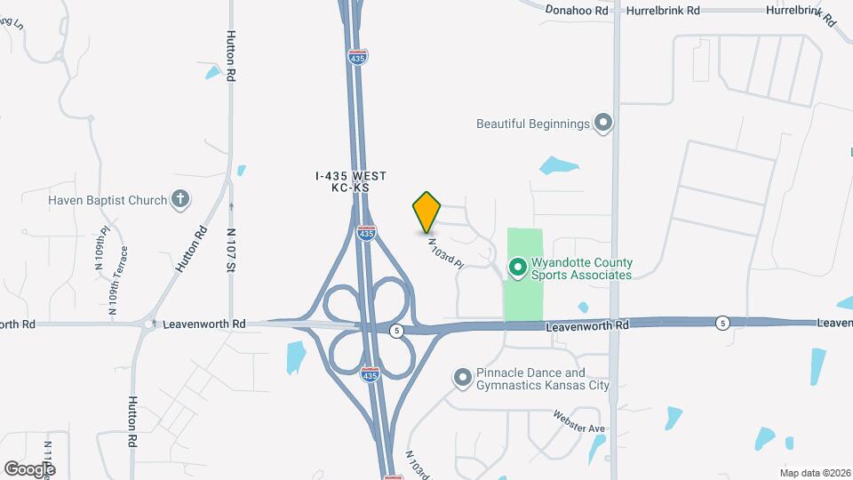 3244 N 103rd Pl Map and Location Details