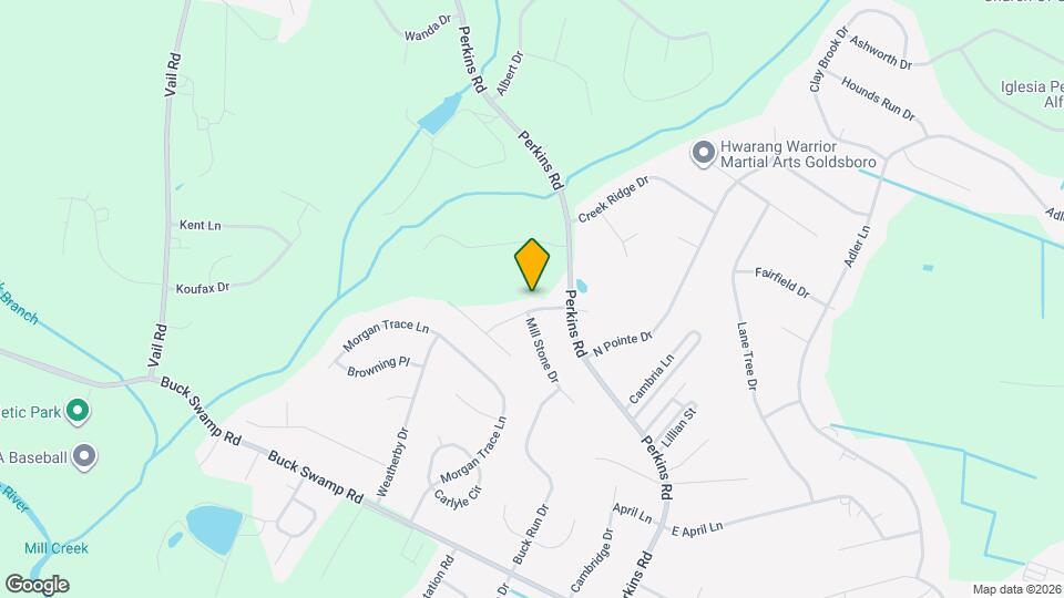 107 Olde Mill Creek Dr Map and Location Details